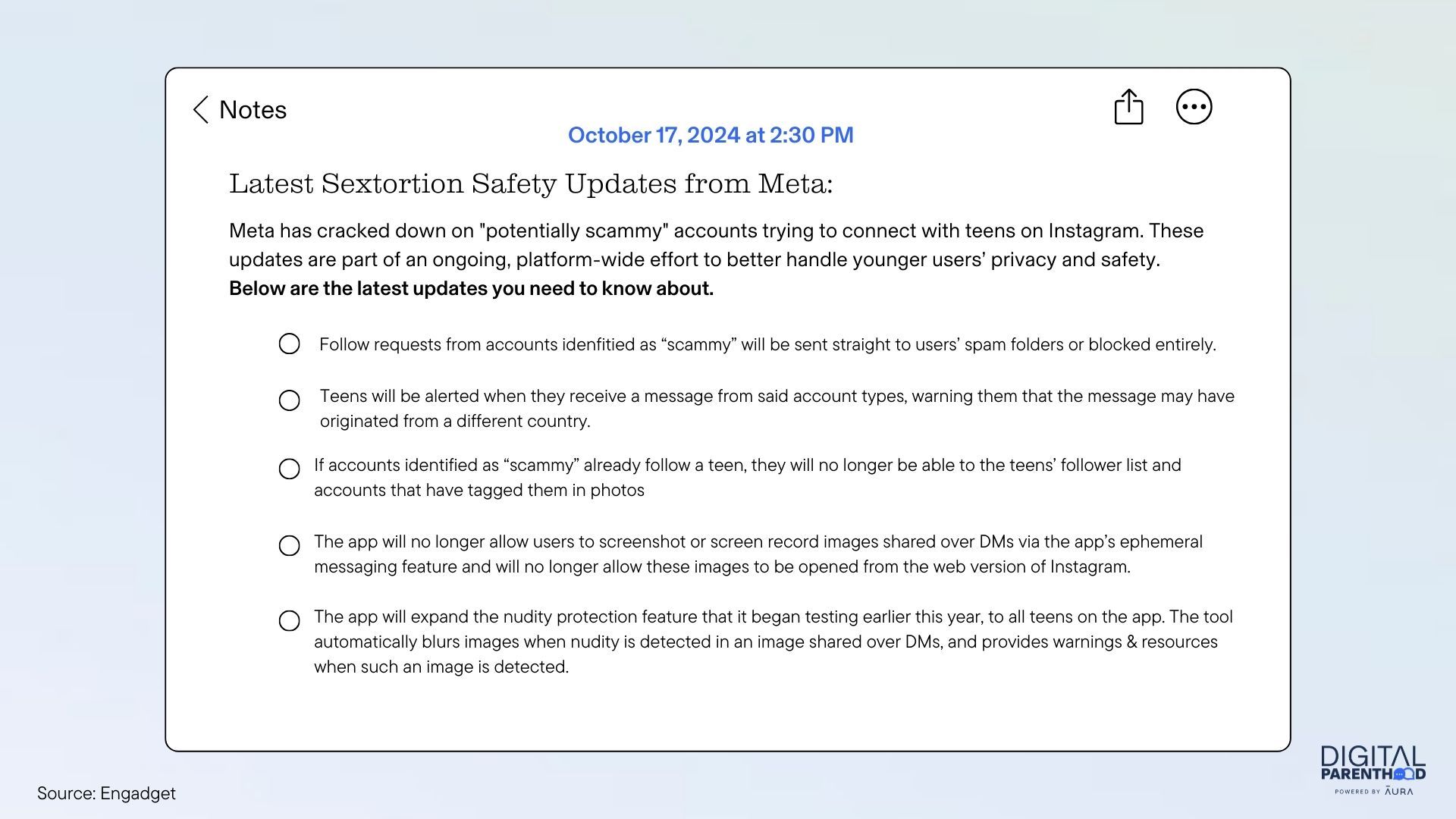 New Sextortion Safety Features on Meta: What Parents Need To Know